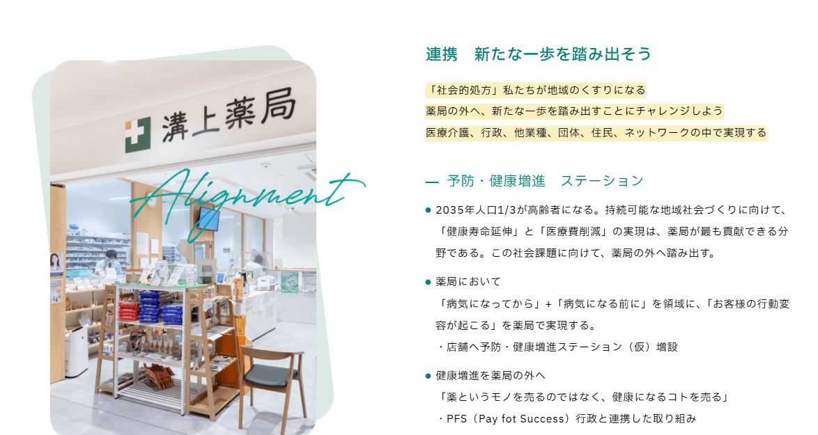 地域の健康を支える企業理念 株式会社ミズ