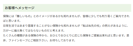 有限会社ファインセーブ_分かりやすい保険相談案内