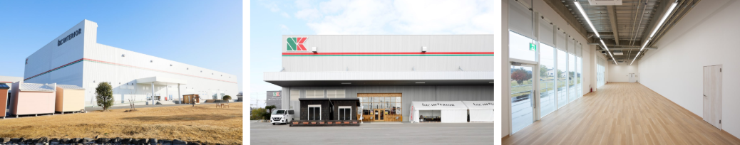 大川家具メーカーの物流・製造拠点