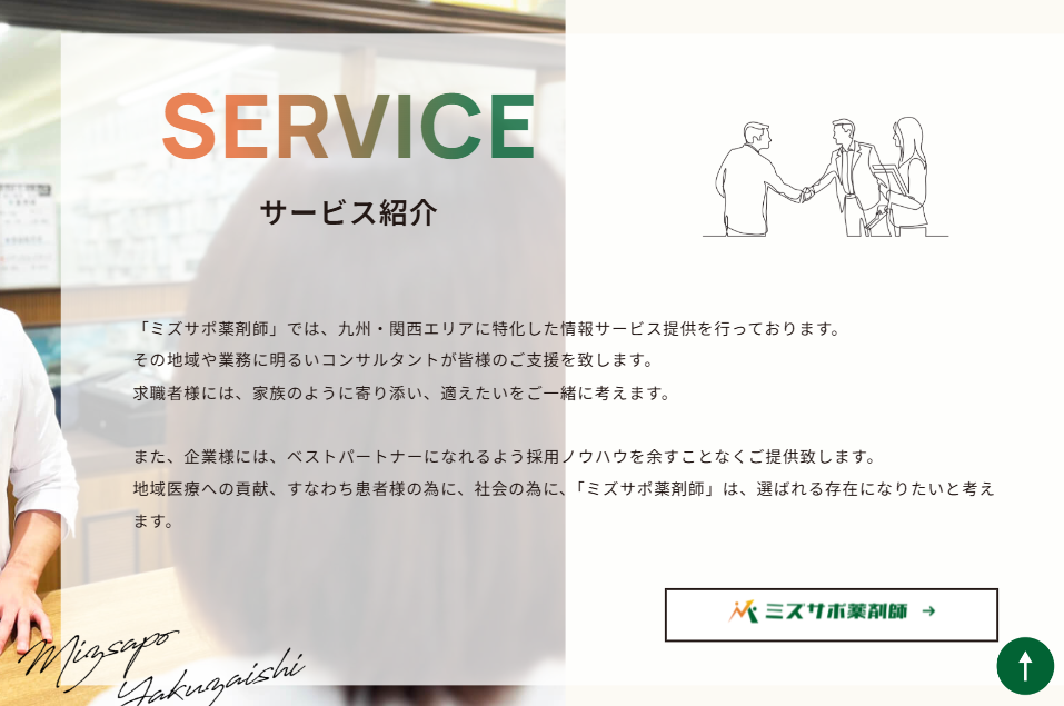 薬剤師人材支援サービス ミズサポ薬剤師