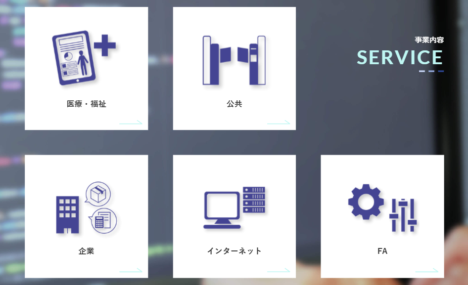 システム開発・ネットワーク構築事業