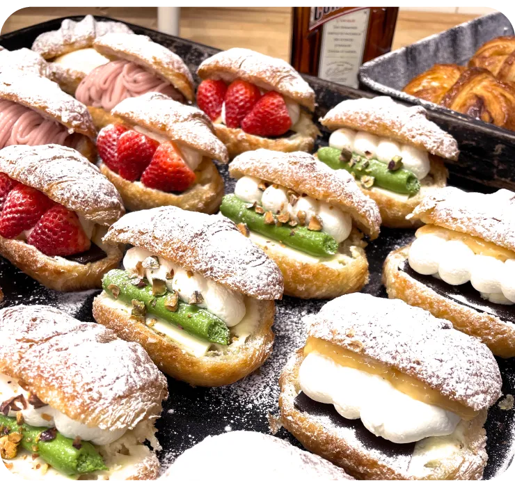 店内で販売されているパン