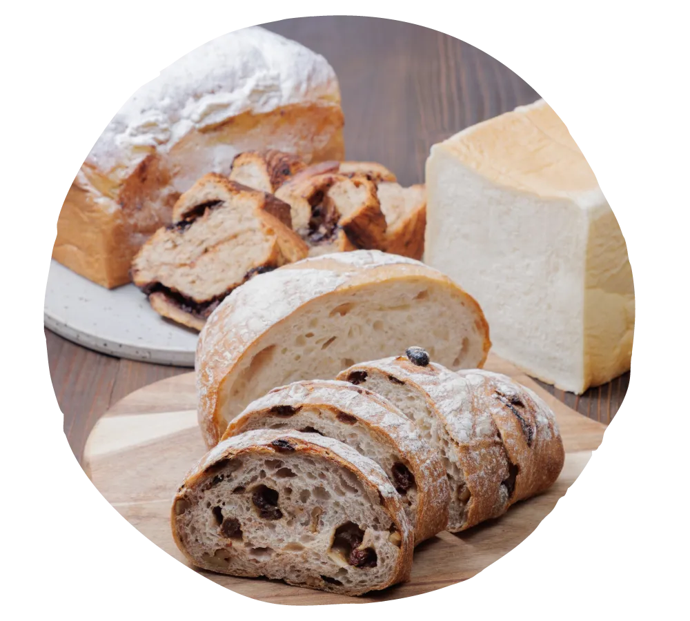 佐賀産小麦を使用したパン