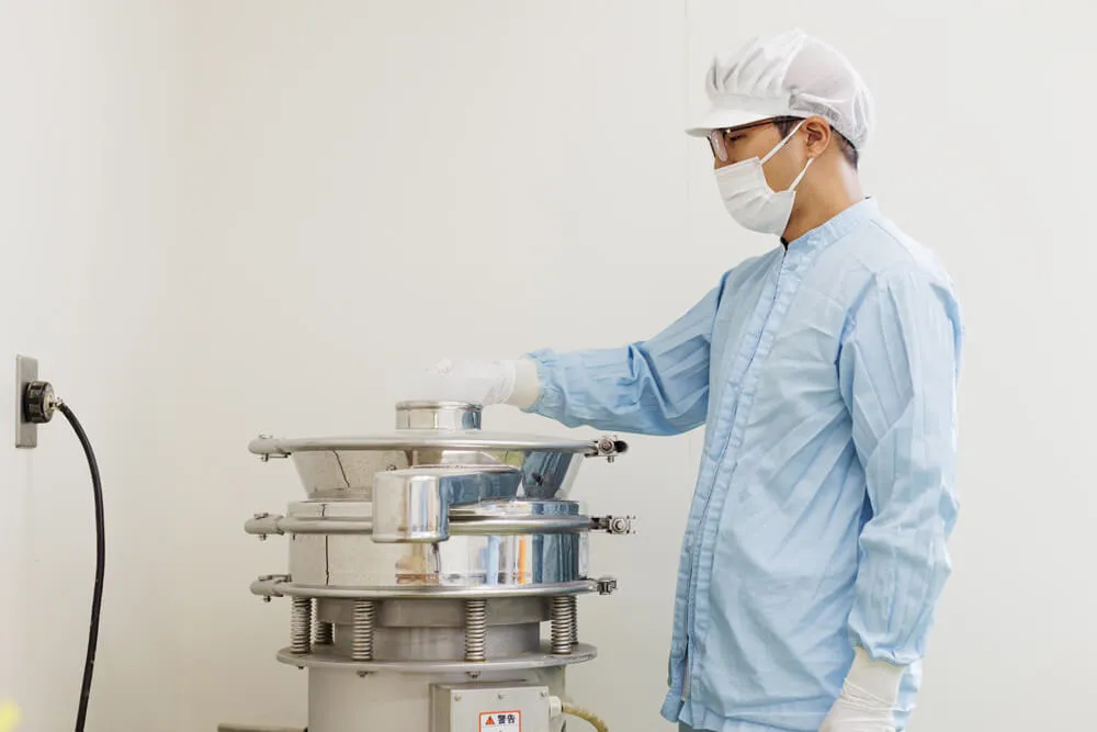 篩（ふるい）かけ